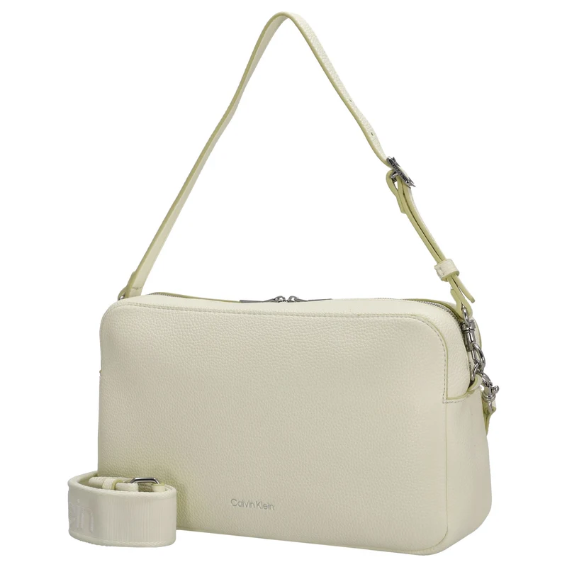 Calvin Klein Webbing Camera Bag - Bolso bandolera (green essence)
