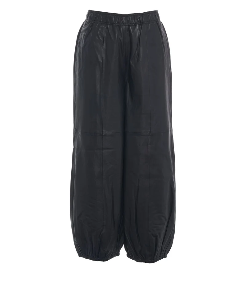 Pantaloni in pelle 'Sylvia'