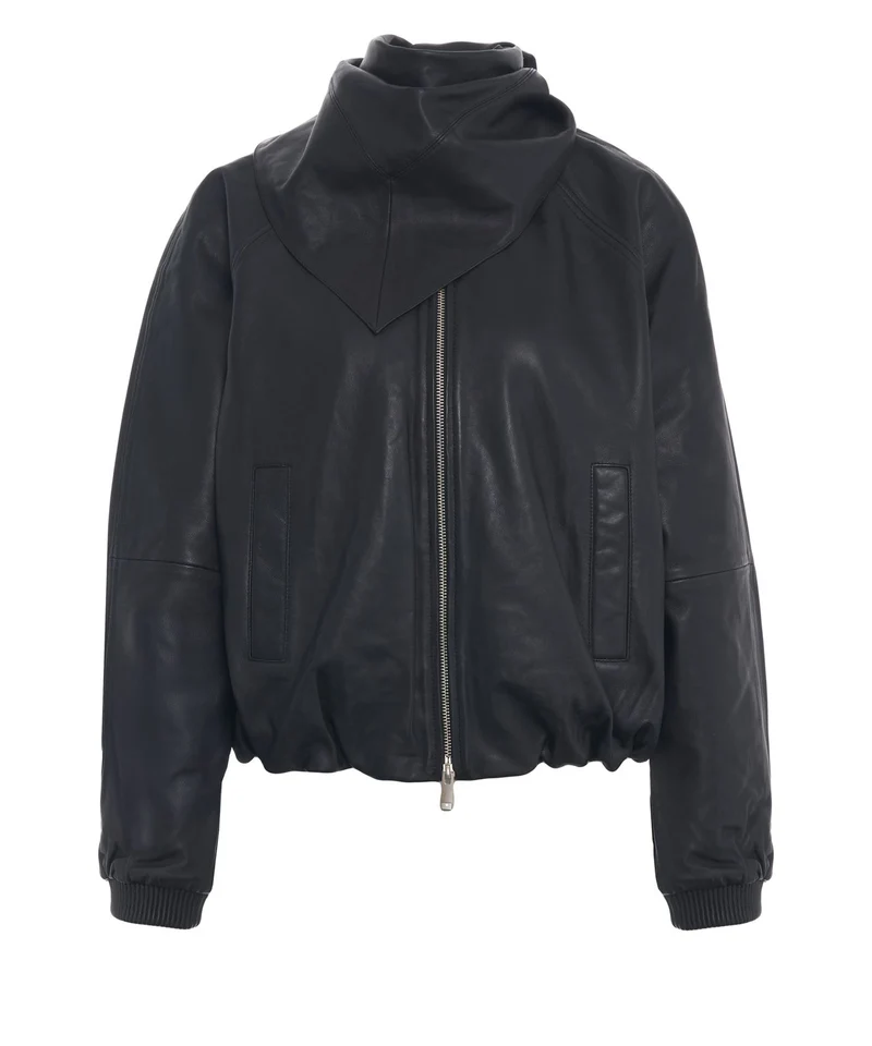 Giacca in pelle 'Yvette'
