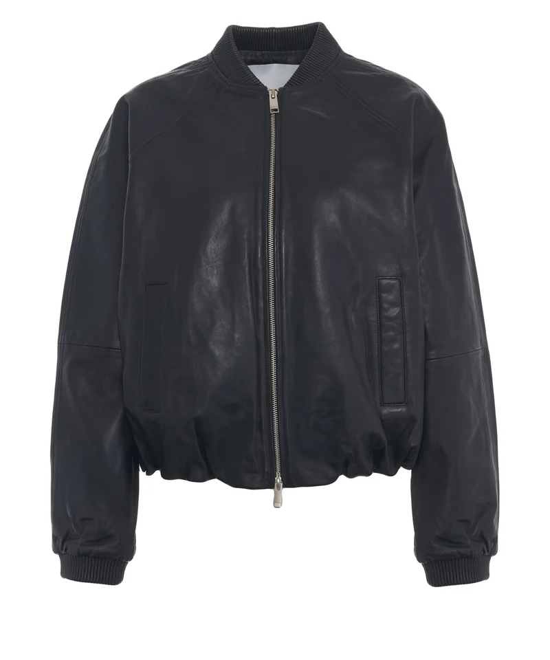 Giacca in pelle 'Yvette'