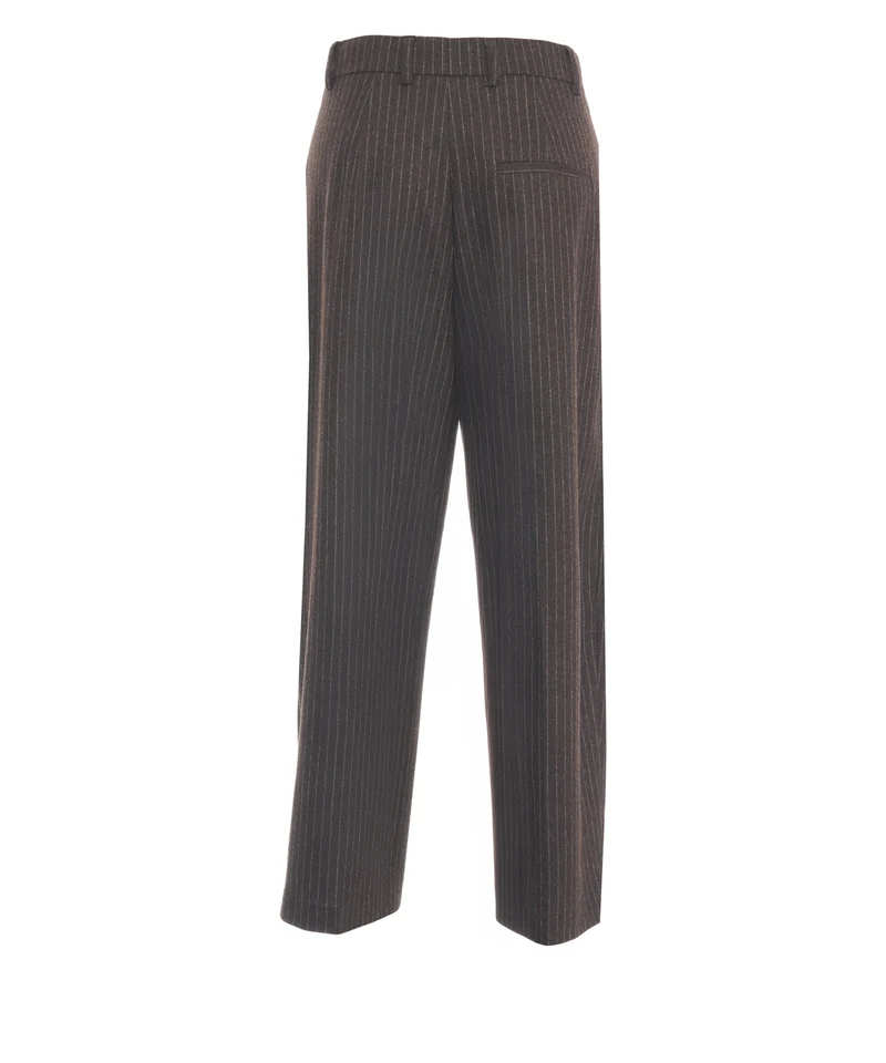 Pantaloni a gessato 'Noa Crop'
