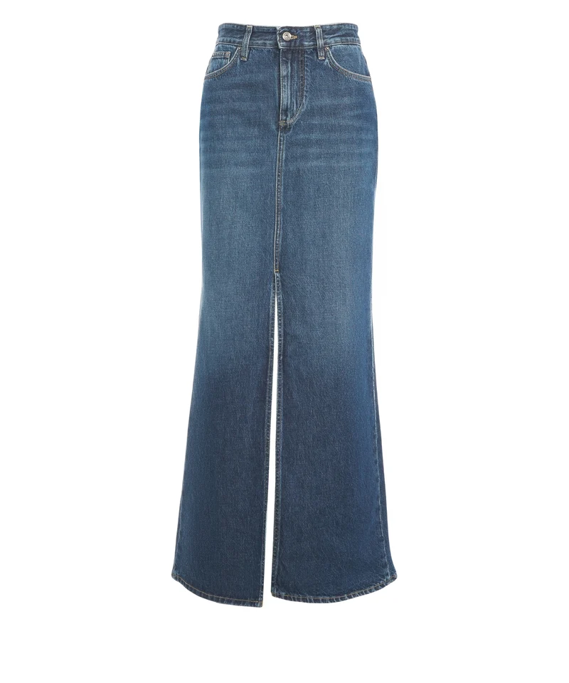 Gonna maxi in denim
