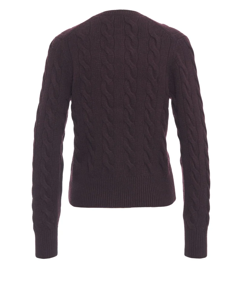 Cardigan in misto lana