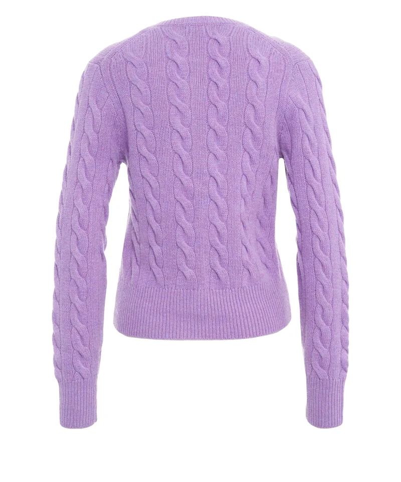 Cardigan in misto lana