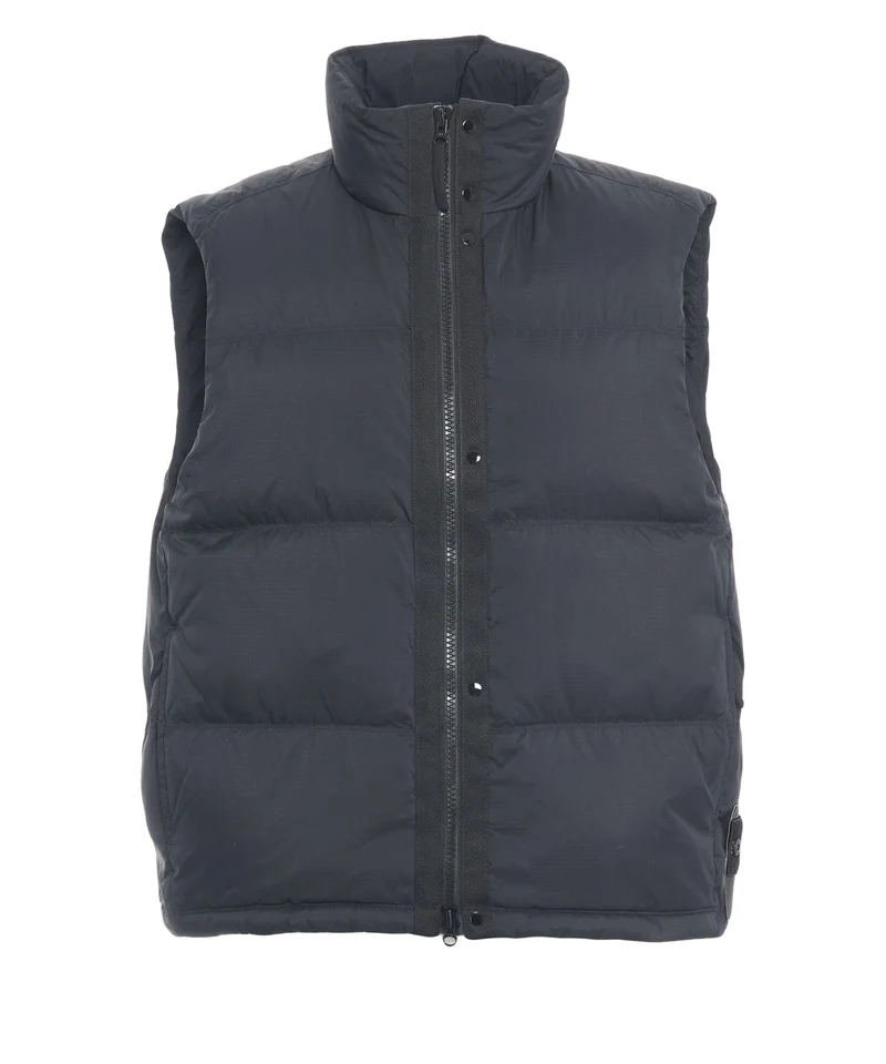 Gilet con patch logo