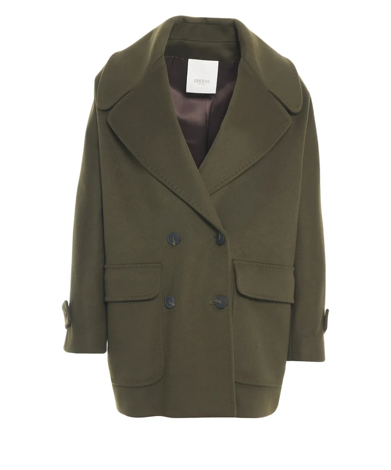 Cappotto corto in lana