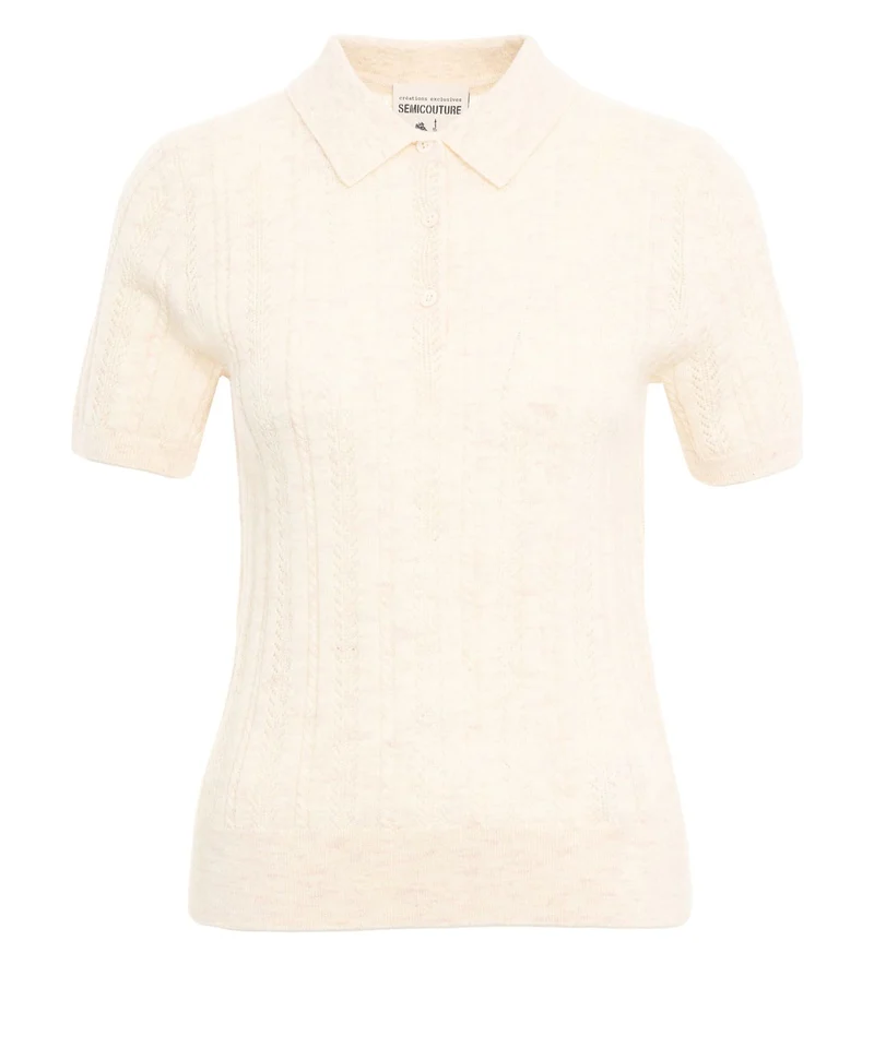 Polo in maglia 'Iris'