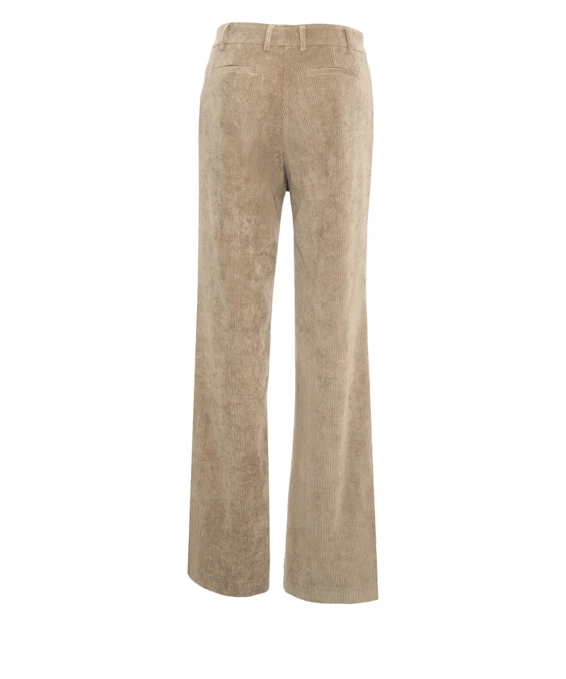 Pantaloni in velluto a coste chino
