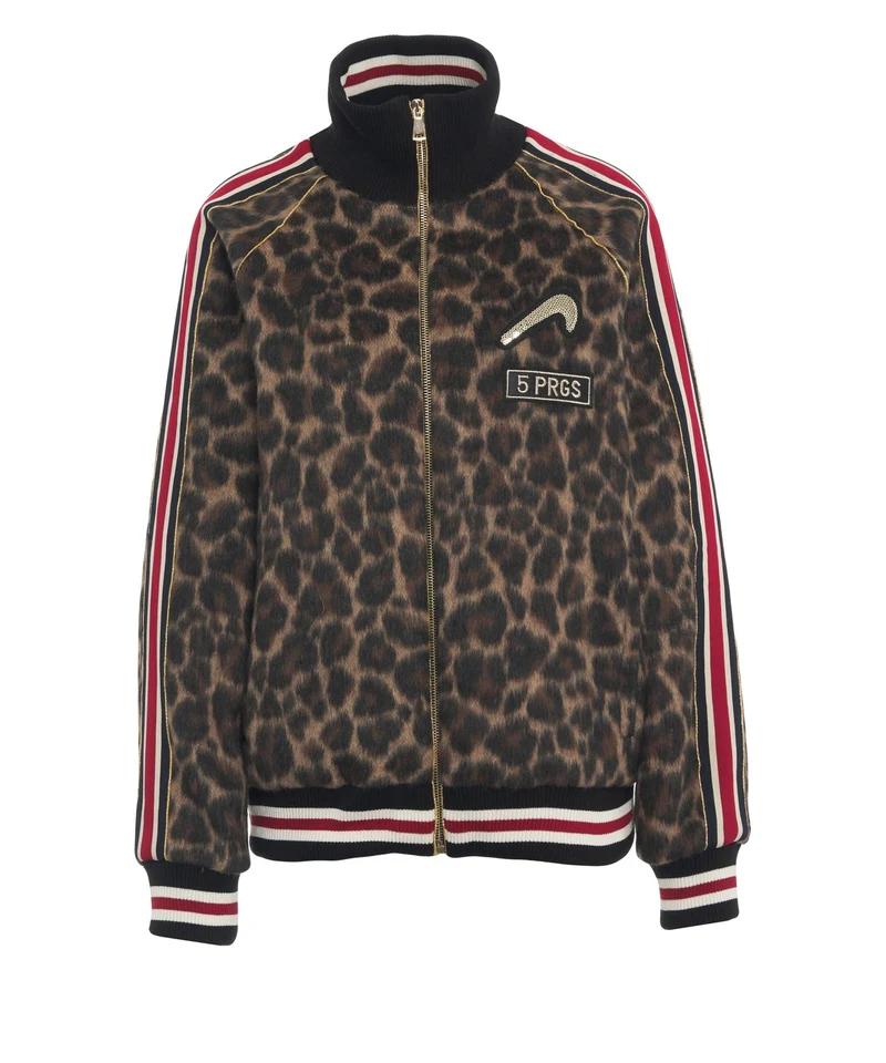 Bomber con patch logo