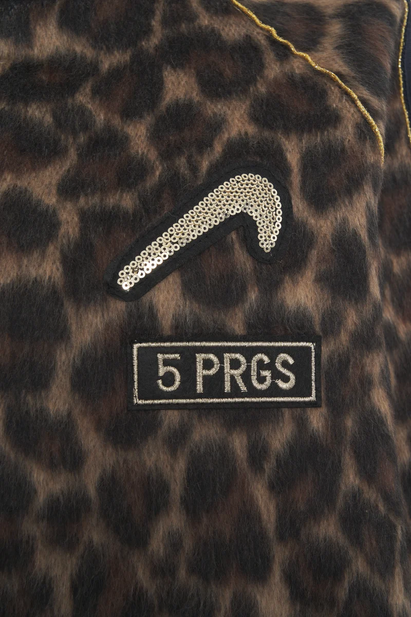 Bomber con patch logo