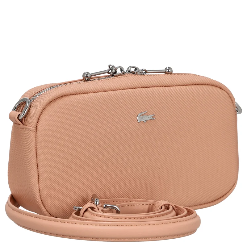 Lacoste Daily City - Bolso bandolera 20 cm (latte)
