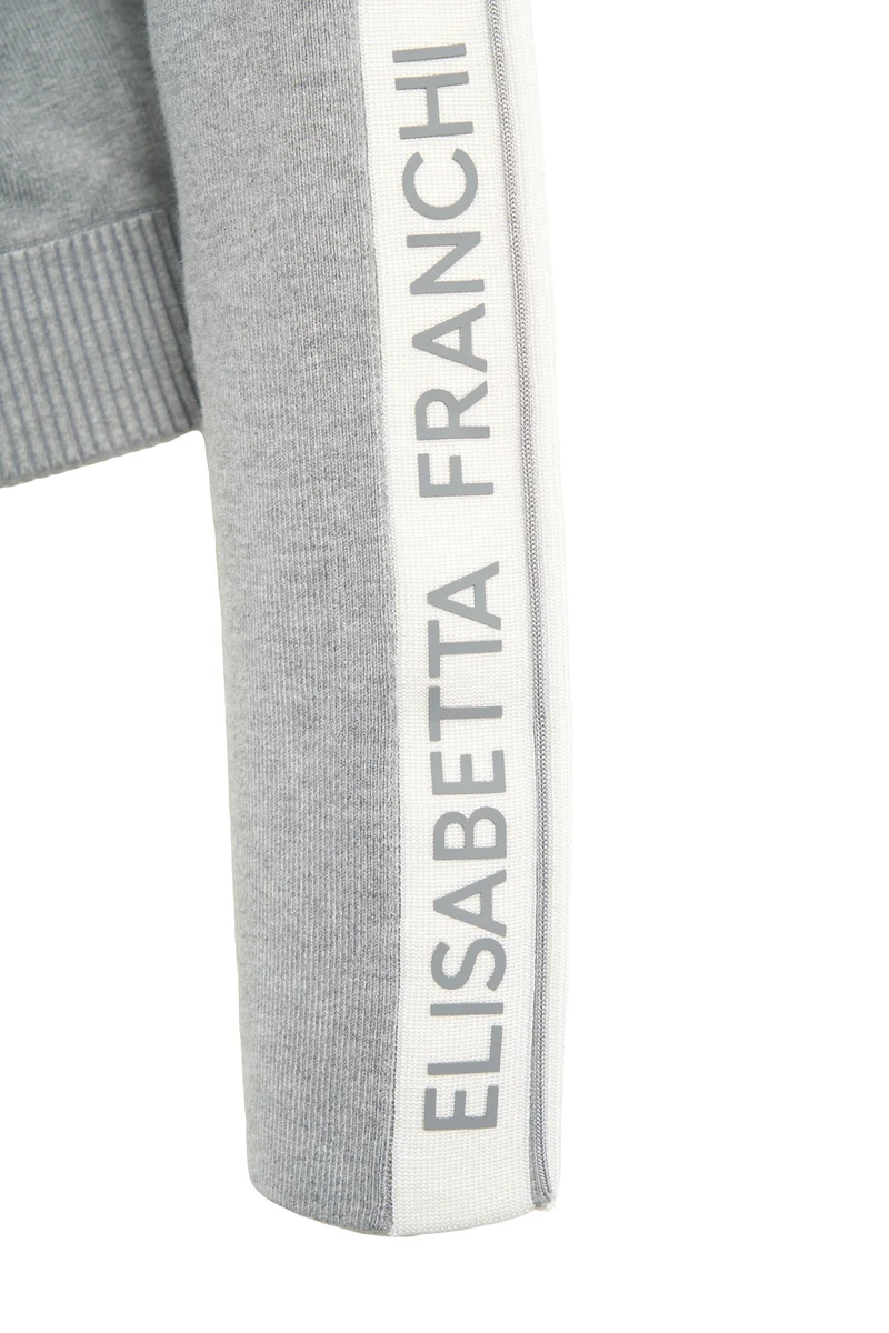 Cardigan con cappuccio con dettaglio logo