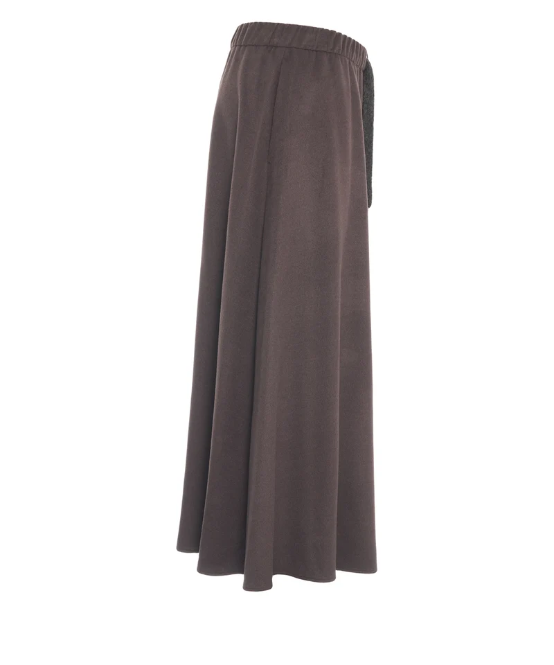Gonna maxi in lana