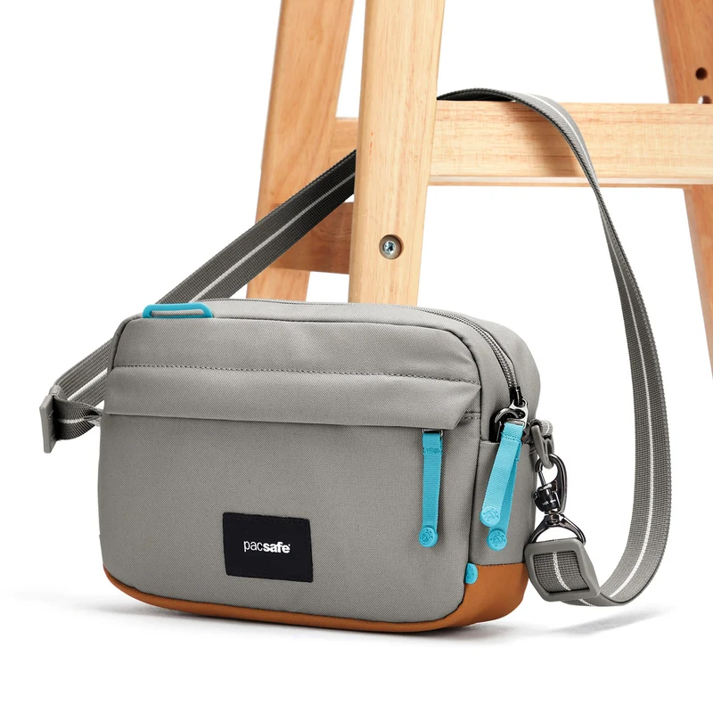 pacsafe GO Crossbody - Bolso bandolera 24 cm (stone)