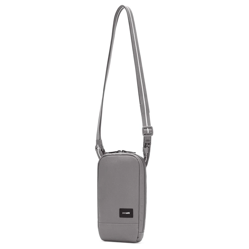 pacsafe RFIDsafe Tech Crossbody - Bandolera 22 cm (color: piedra)