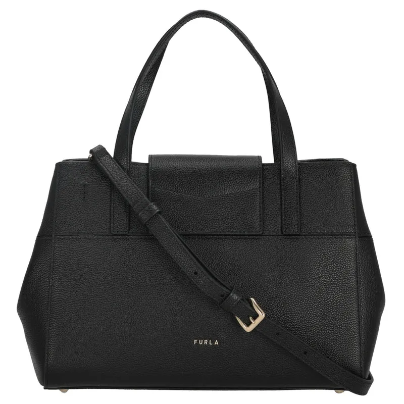 Furla Amelia Tote - Bolso de mano M (nero)