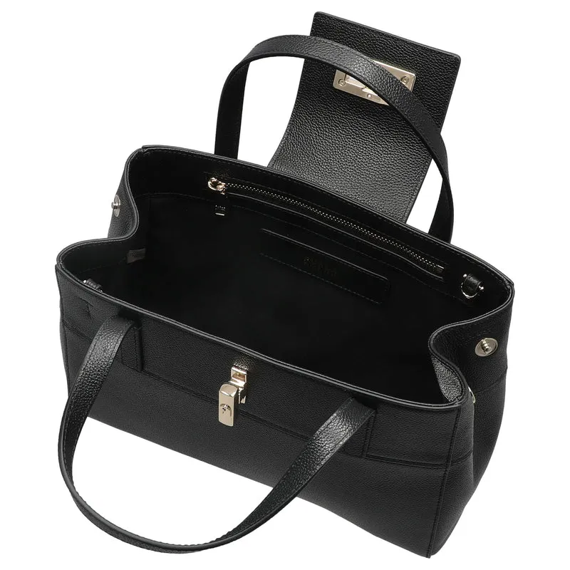 Furla Amelia Tote - Bolso de mano M (nero)