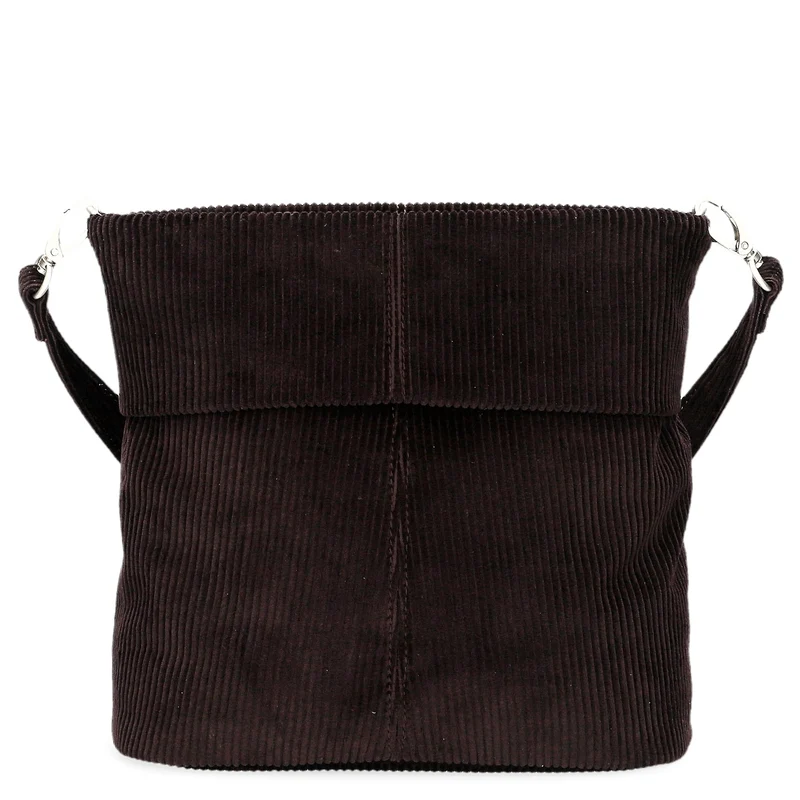 zwei Mademoiselle M8 - Bolso de hombro 25 cm (cord-espresso)