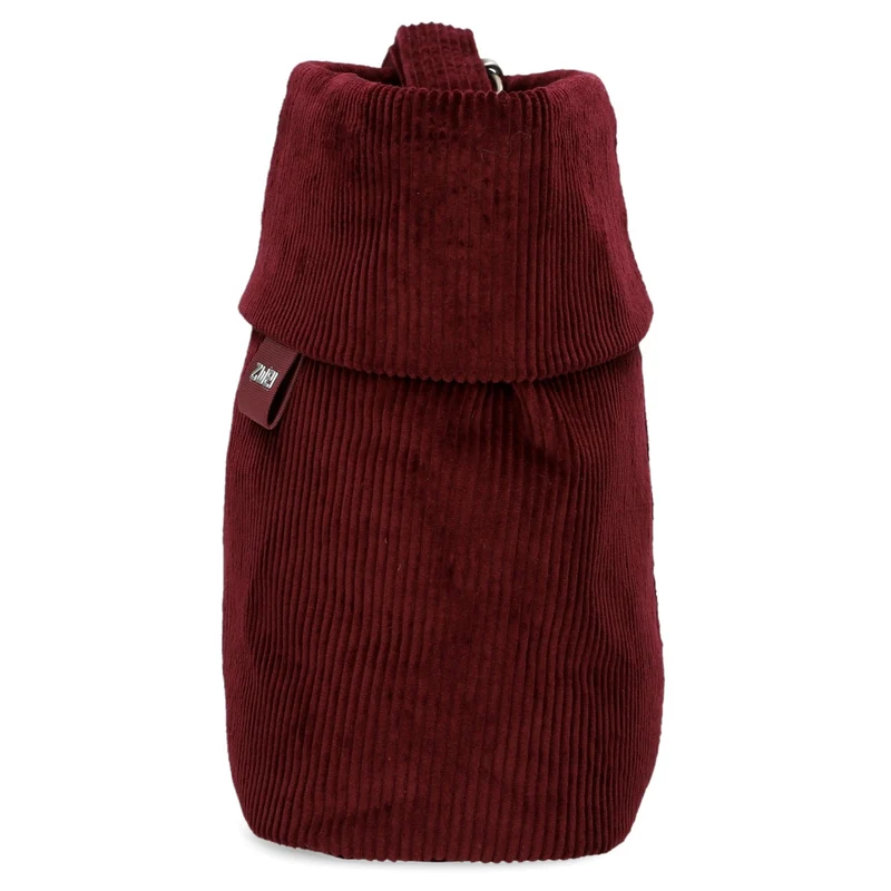 zwei Mademoiselle M8 - Bolso de hombro 25 cm (cord-bordeaux)