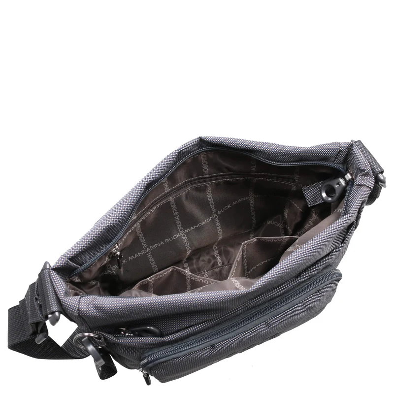 Mandarina Duck MD20 Crossover - Bolso bandolera M 30 cm (steel)