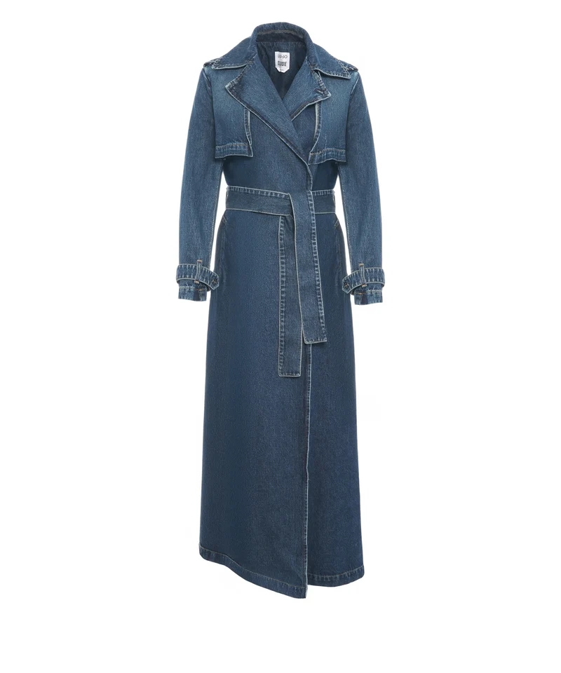 Cappotto in jeans