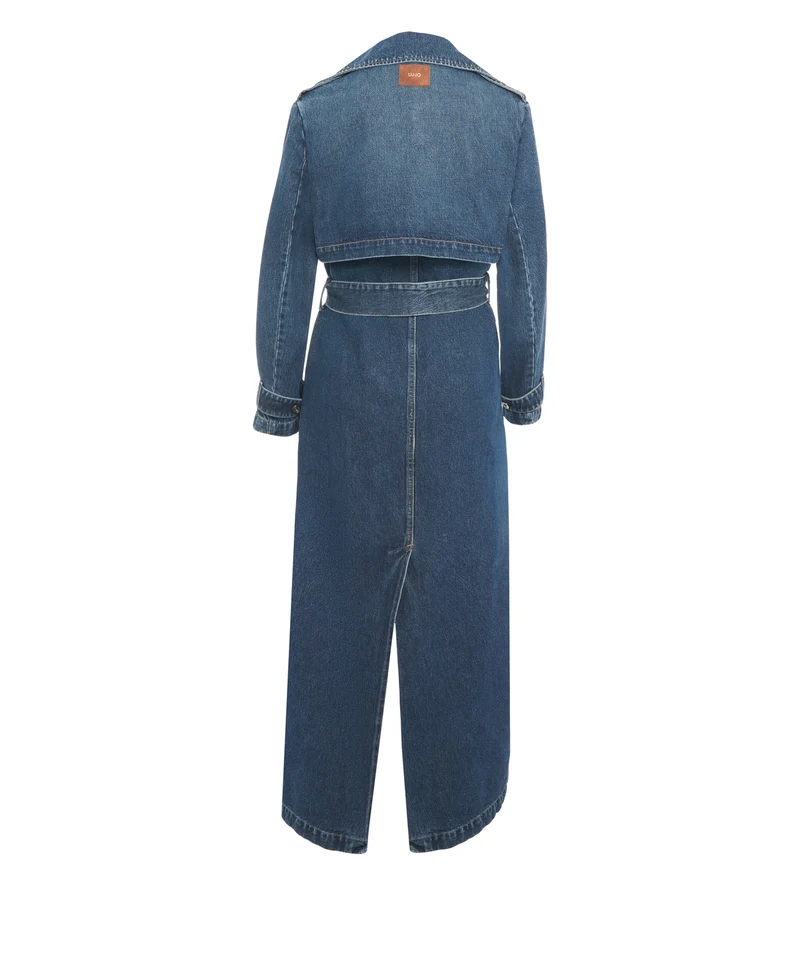Cappotto in jeans