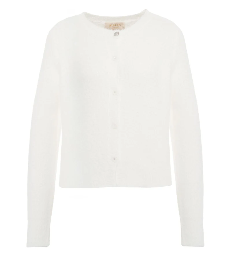Cardigan con dettaglio bottone