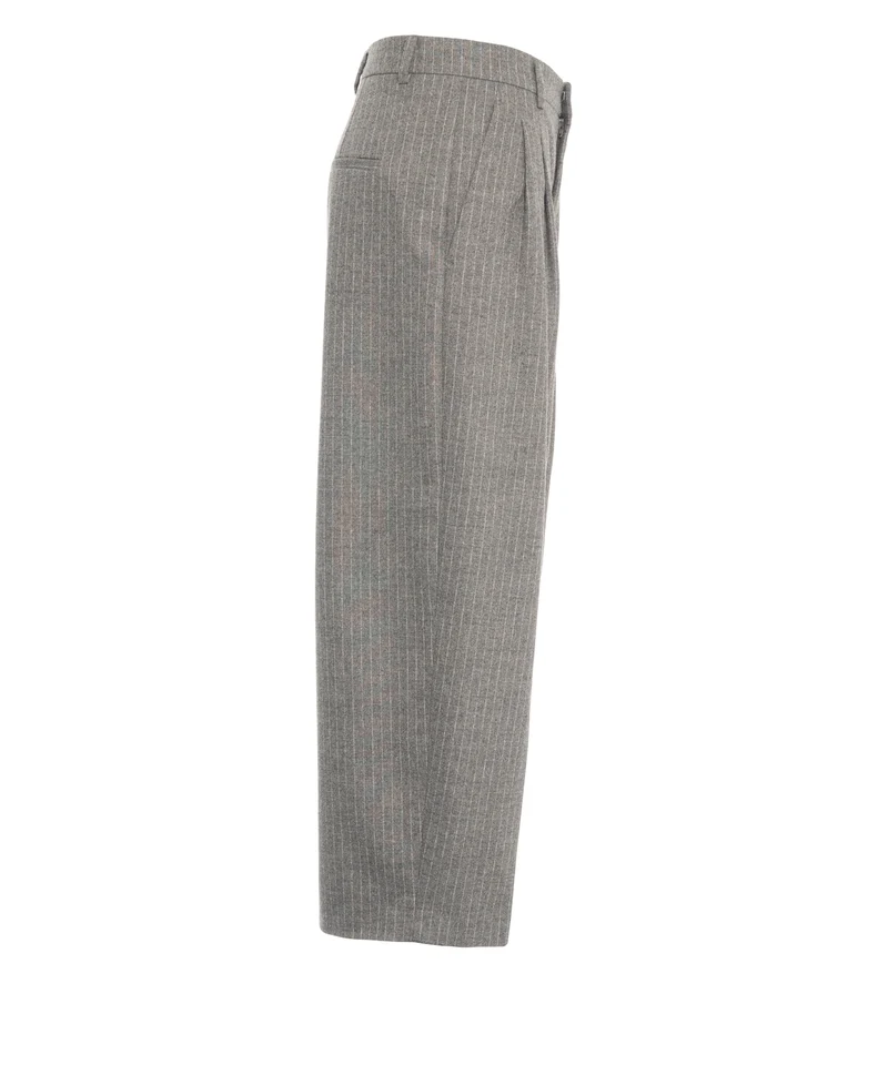 Pantaloni a gessato 'Noa Crop'