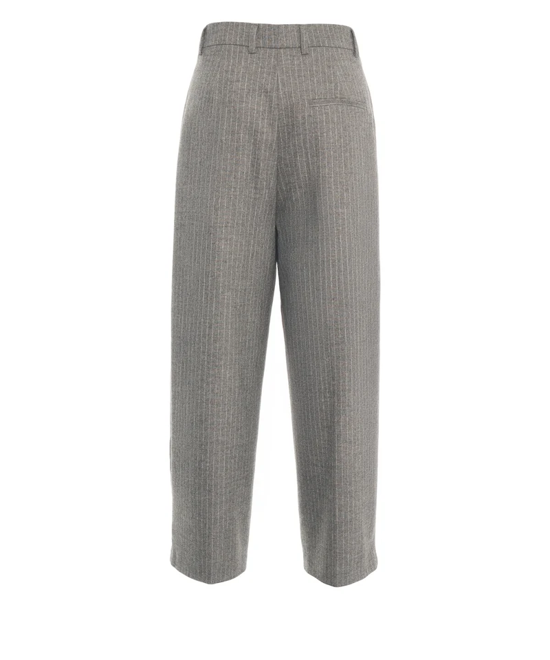 Pantaloni a gessato 'Noa Crop'