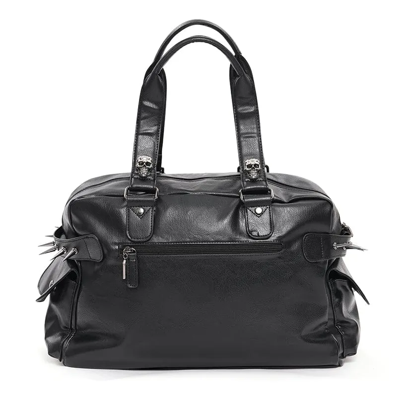 Gothic-Tasche mit Totenkopfnieten für Herren