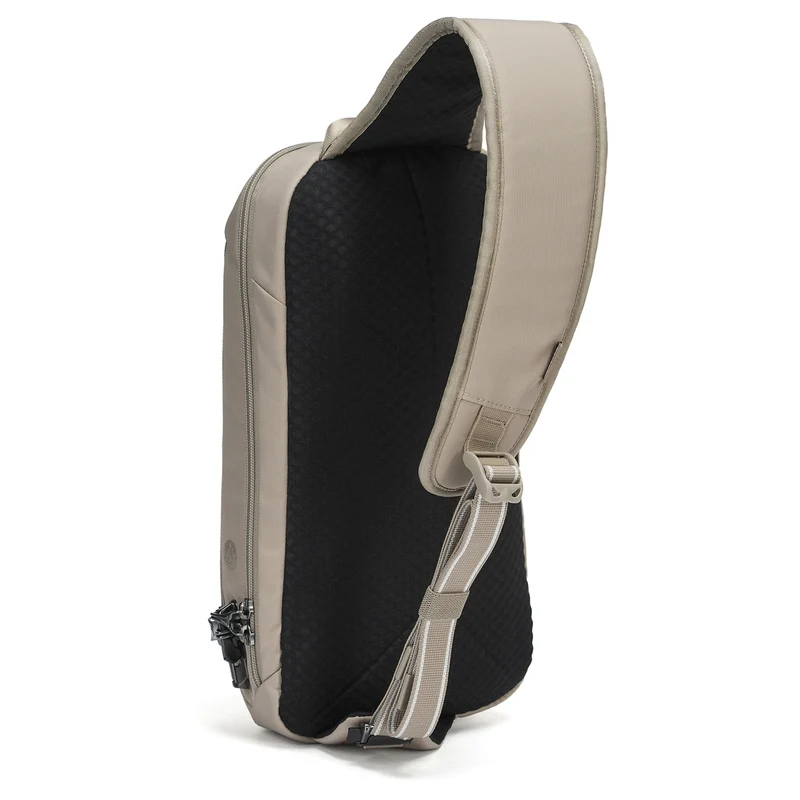 pacsafe V Tech Sling - Bolso bandolera 40 cm (beige)