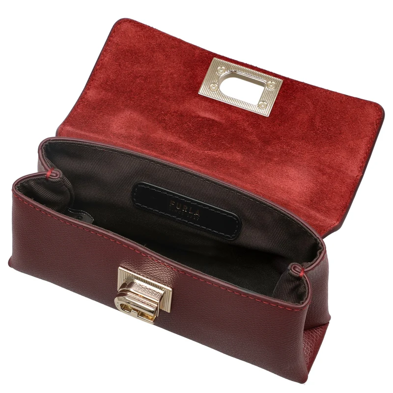 Furla 1927 Mini - Bolso bandolera 18 cm (ciliegia d)