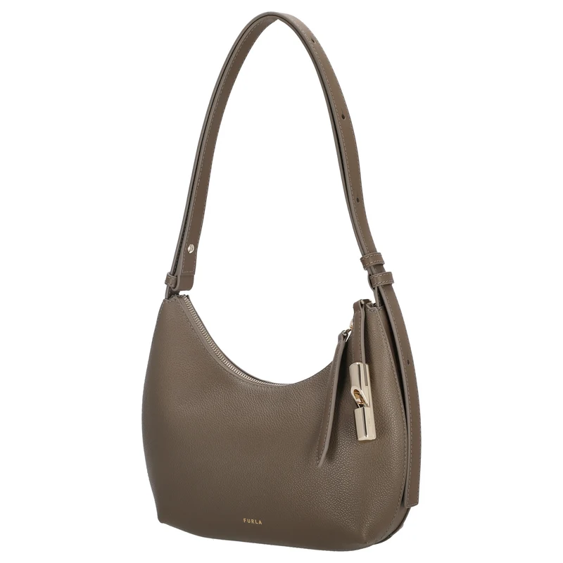 Furla Goccia S - Bolso de hombro S (muddy gray)