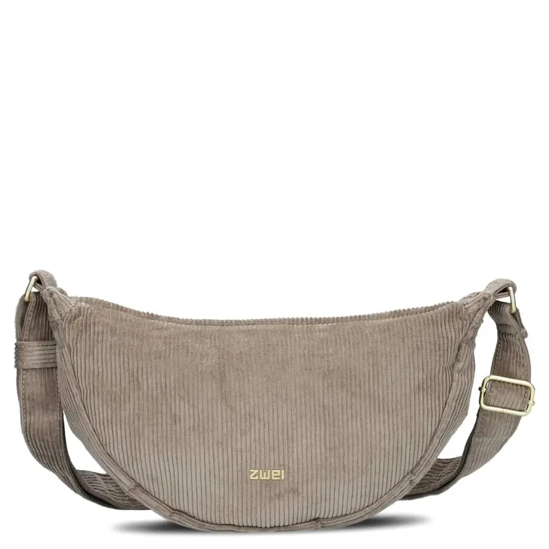 zwei Mademoiselle M50 - Bolso bandolera 32 cm (cord-mocca)