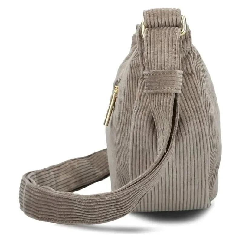 zwei Mademoiselle M50 - Bolso bandolera 32 cm (cord-mocca)