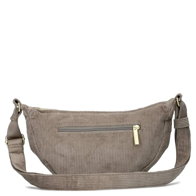 zwei Mademoiselle M50 - Bolso bandolera 32 cm (cord-mocca)