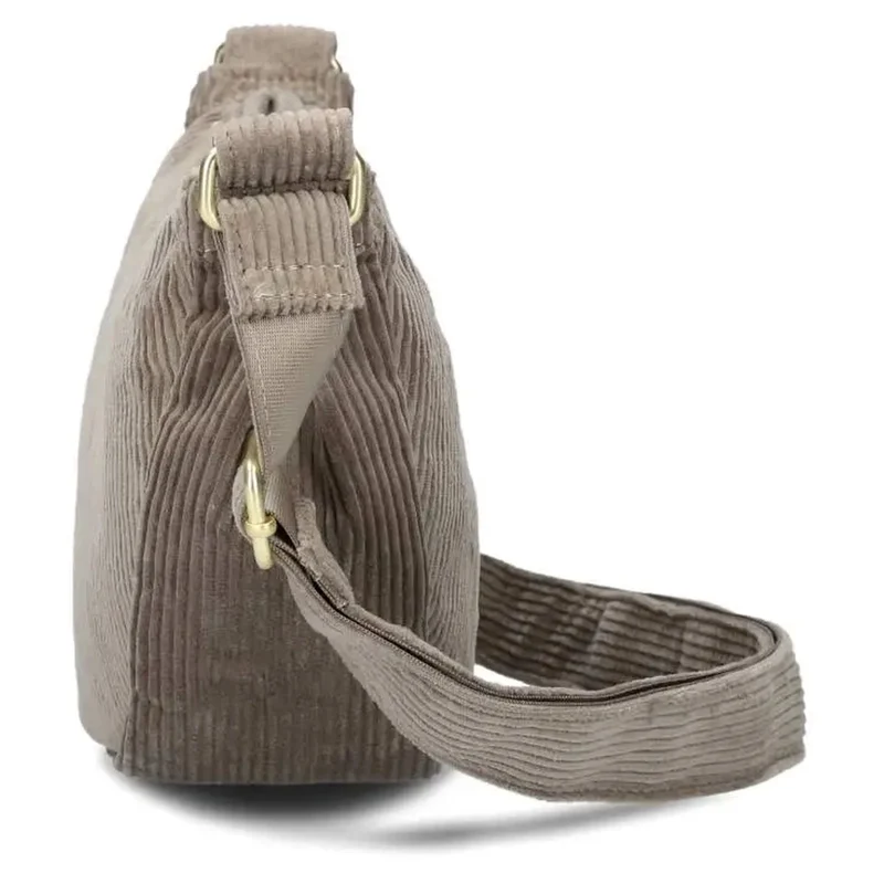 zwei Mademoiselle M50 - Bolso bandolera 32 cm (cord-mocca)
