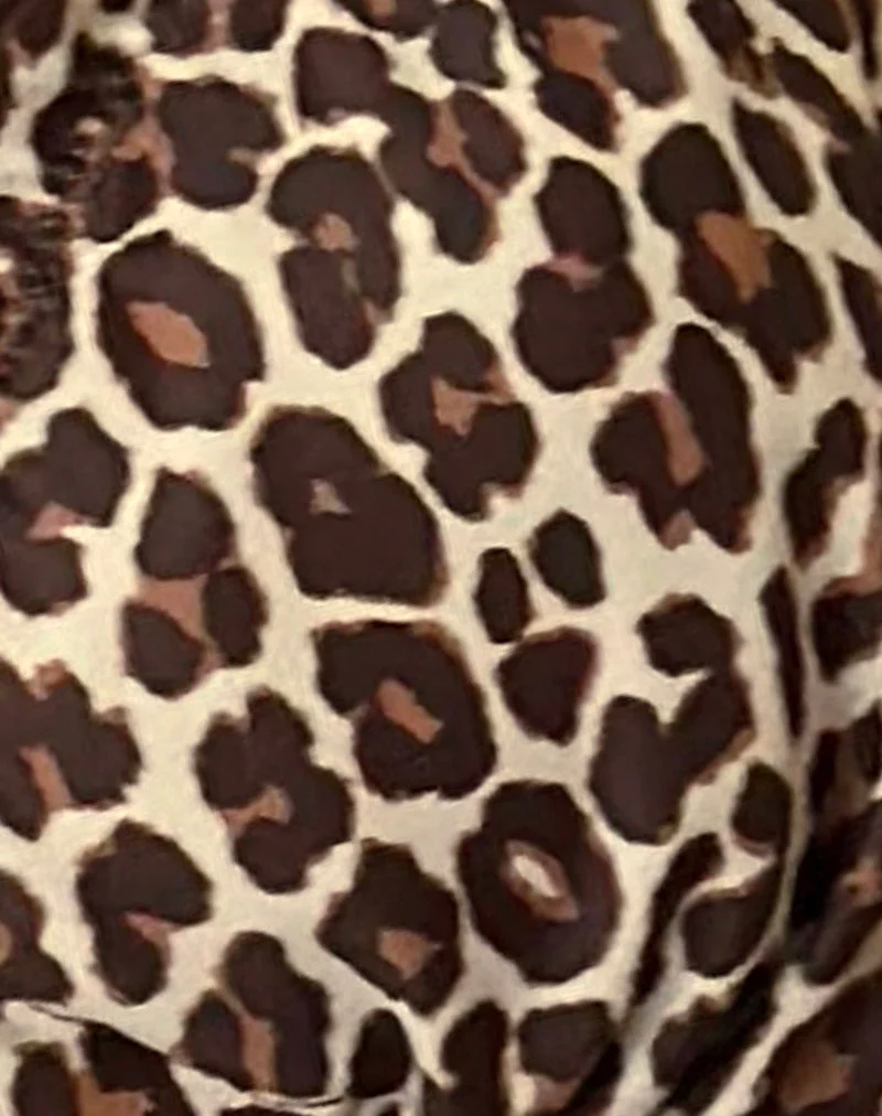 Pumyla Bikinioberteil in Rar Leopard