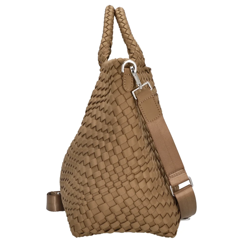 Les Visionnaires Elia Midi Neoweave - Bolso de mano 46 cm (sand)