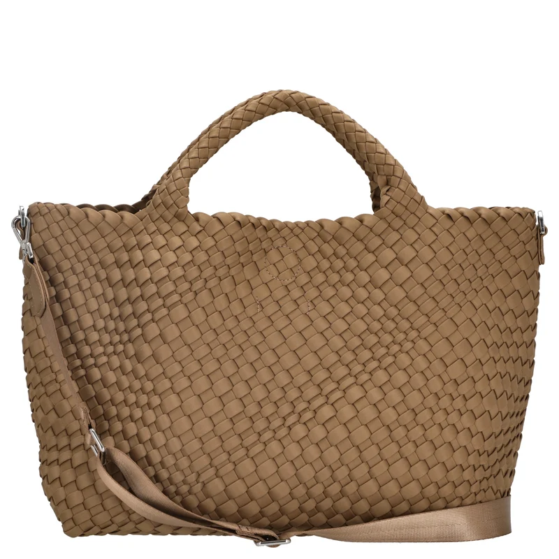 Les Visionnaires Elia Midi Neoweave - Bolso de mano 46 cm (sand)