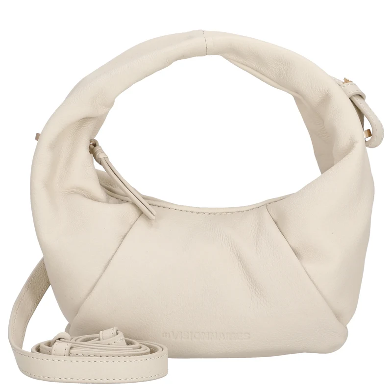 Les Visionnaires Greta Mini Essential Soft Grainy - Bolso bandolera 23 cm (vanilla)