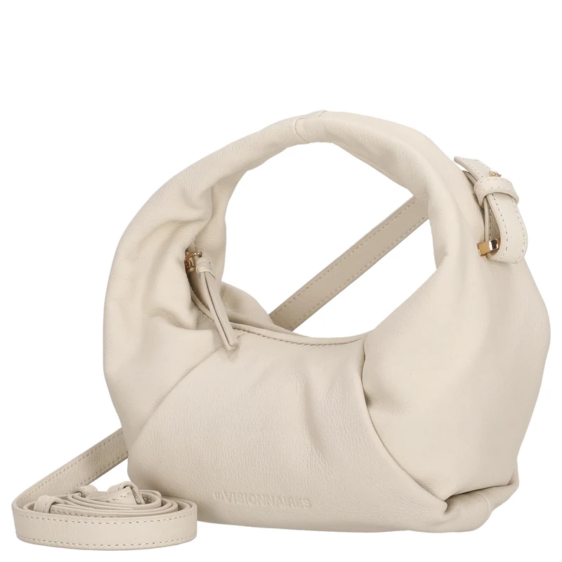 Les Visionnaires Greta Mini Essential Soft Grainy - Bolso bandolera 23 cm (vanilla)