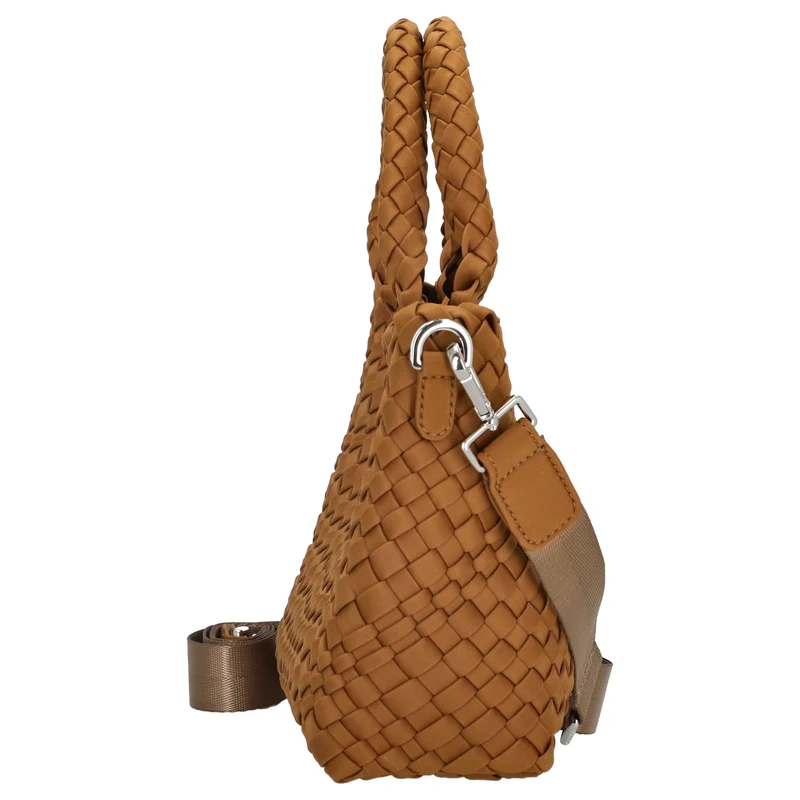 Les Visionnaires Elia Petite Neoweave - Bolso de mano 30 cm (cognac)