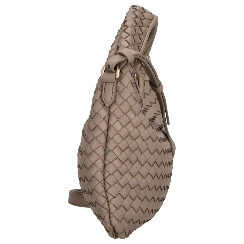 Les Visionnaires Sadie Weave Silky - Bolso de mano 37 cm (cappuccino beige)