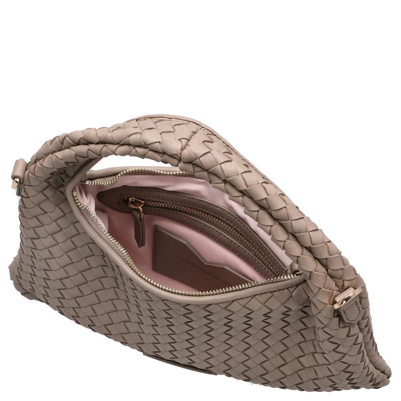 Les Visionnaires Sadie Weave Silky - Bolso de mano 37 cm (cappuccino beige)