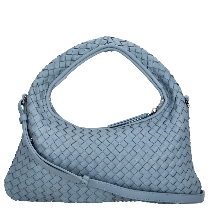 Les Visionnaires Sadie Weave Silky - Bolso de mano 37 cm (celeste)