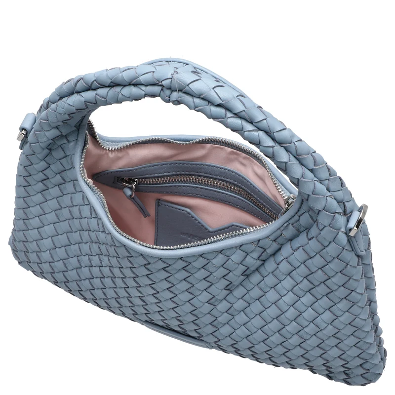 Les Visionnaires Sadie Weave Silky - Bolso de mano 37 cm (celeste)