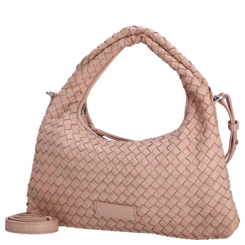 Les Visionnaires Sadie Weave Silky - Bolso de mano 37 cm (rose quartz)