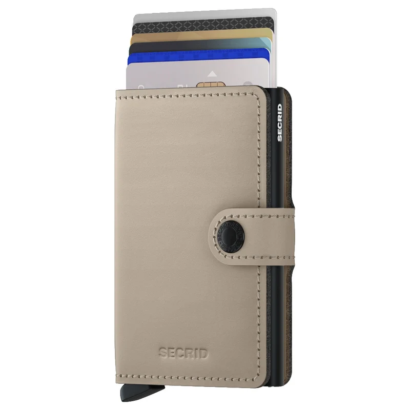 Secrid Matte Miniwallet - Cartera RFID 6.5 cm (desert)