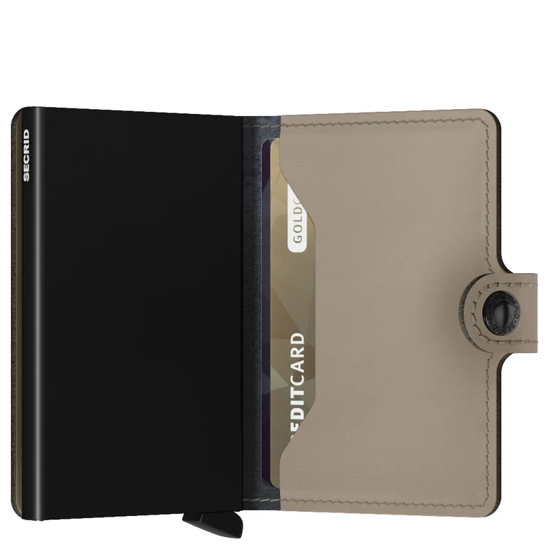 Secrid Matte Miniwallet - Cartera RFID 6.5 cm (desert)